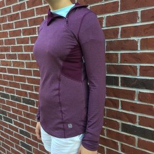 Purple Dri-fit Pullover